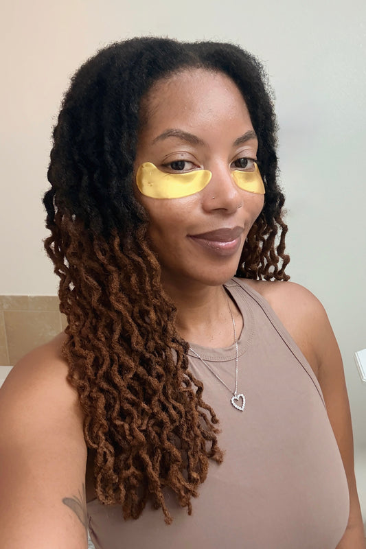 24K Gold Eye Mask